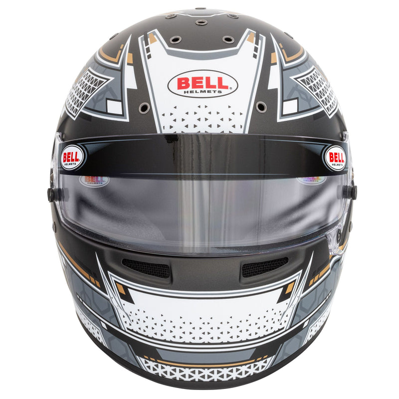 Bell RS7 PRO Stamina Grey Racing Helmet - Snell SA2020 / FIA8859 - FAST RACER