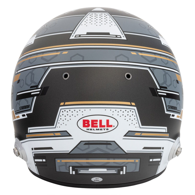 Bell RS7 PRO Stamina Grey Racing Helmet - Snell SA2020 / FIA8859 - FAST RACER