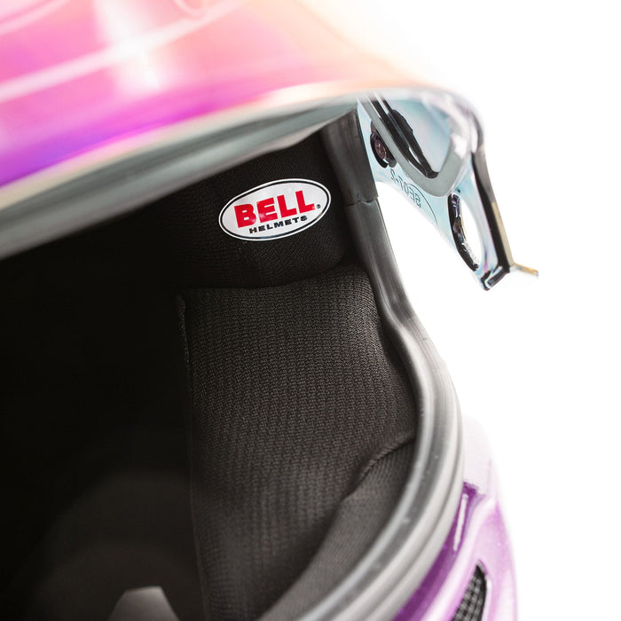 Bell KC7-CMR Kart Helmet - Lewis Hamilton 2020 Purple / Black - Shield - Fast Racer