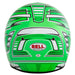 Bell KC7-CMR Youth Kart Helmet - Champion Green - Back - Fast Racer