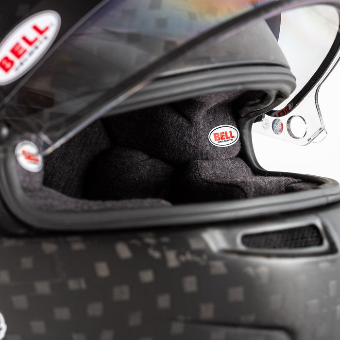 Bell HP77 Carbon Fiber Helmet FIA8860-2018 ABP - Shield Details - Fast Racer