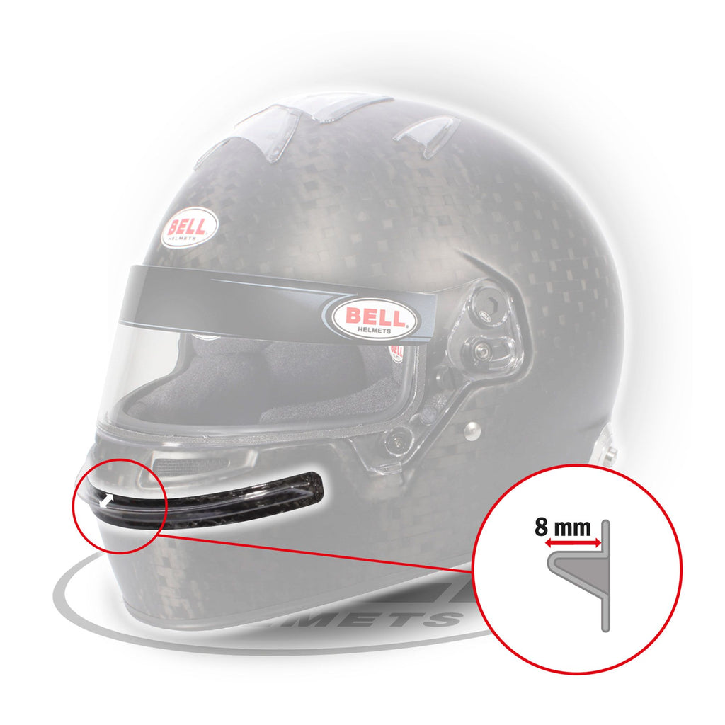 Bell Clear Chin Bar Gurney For HP7, HP77, RS7, KC7 Helmets -Fast