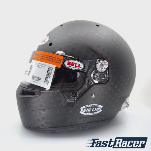 Buy Bell Carbon RS7C LTWT Carbon Nascar Racing Helmet - Fast Racer Product Video 360