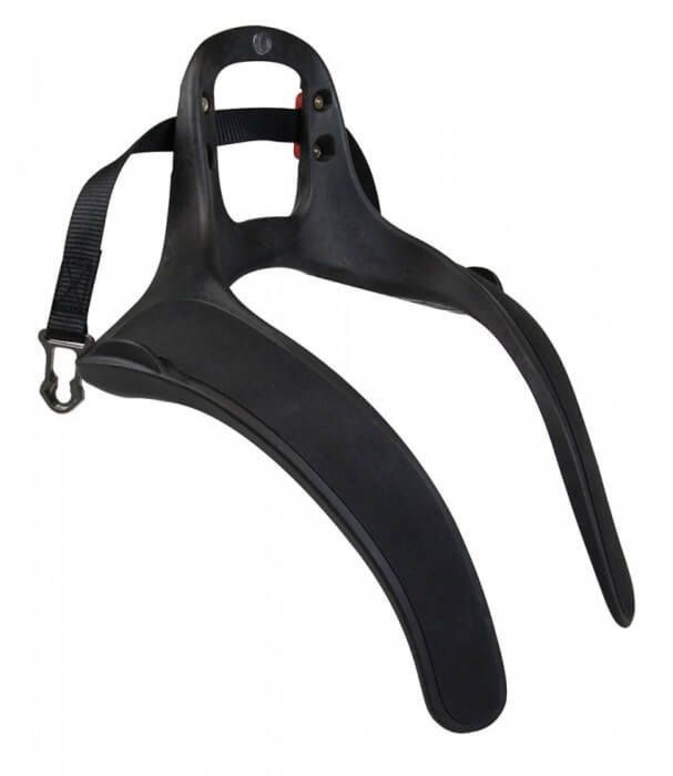 Stand 21 FHR 20 Medium Club Series 3 Head and Neck Restraint Device - Front - Fast Racer