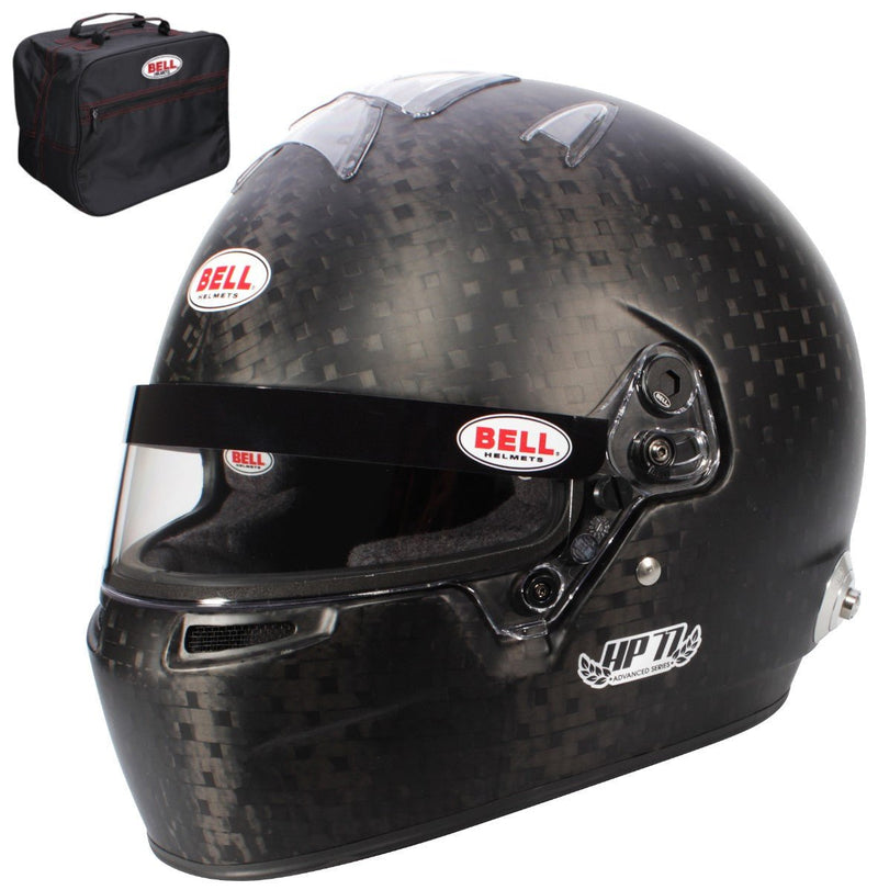 Bell HP77 Carbon Helmet, NON - Duckbill, With Custom Lining Colors - FAST RACER
