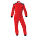 OMP FIRST-S Racing Suit - Red - Front - Fast Racer