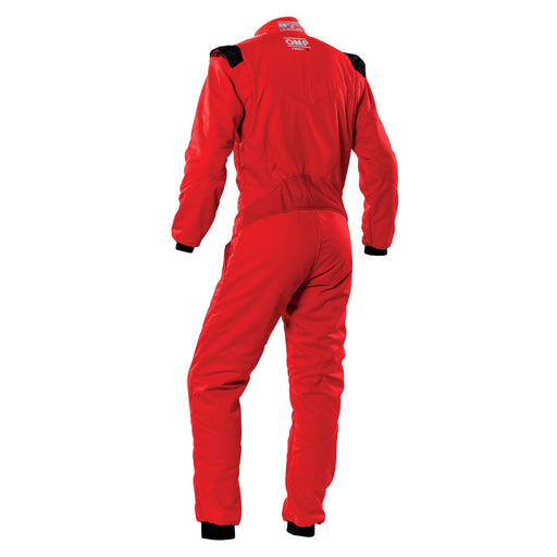 OMP FIRST-S Racing Suit - Red - Back - Fast Racer