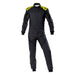 OMP FIRST EVO SUIT MY2020 Anthracite Black Fluo Yellow - Fast Racer