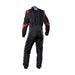 OMP One Evo X Racing Suit - Ultra-light Racing Suit - IA01861 - Back - Black / Red - MY2021 - Fast Racer