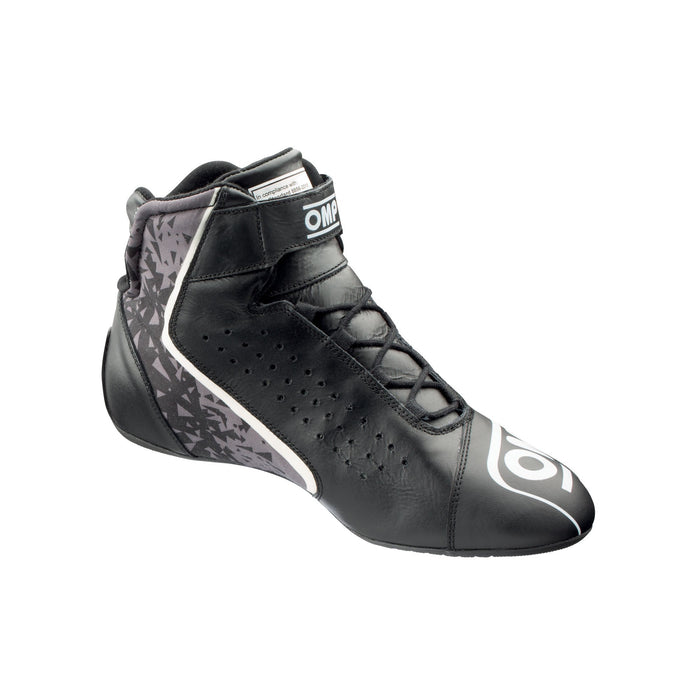 OMP ONE EVO X Professional Racing Shoes MY2021 - Internal - Black - Fast Racer