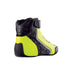 OMP ONE EVO X Professional Racing Shoes MY2021 - Toe Back - Fluo Yellow / Black - Fast Racer