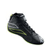OMP ONE-S Auto Racing Boots Shoes , Black / Fluo Yellow - Fast Racer 2
