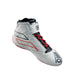 OMP ONE-S Auto Racing Boots Shoes , White/Red - Fast Racer 2