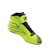 OMP ONE-S Auto Racing Boots Shoes , Fluo Yellow - Fast Racer 2