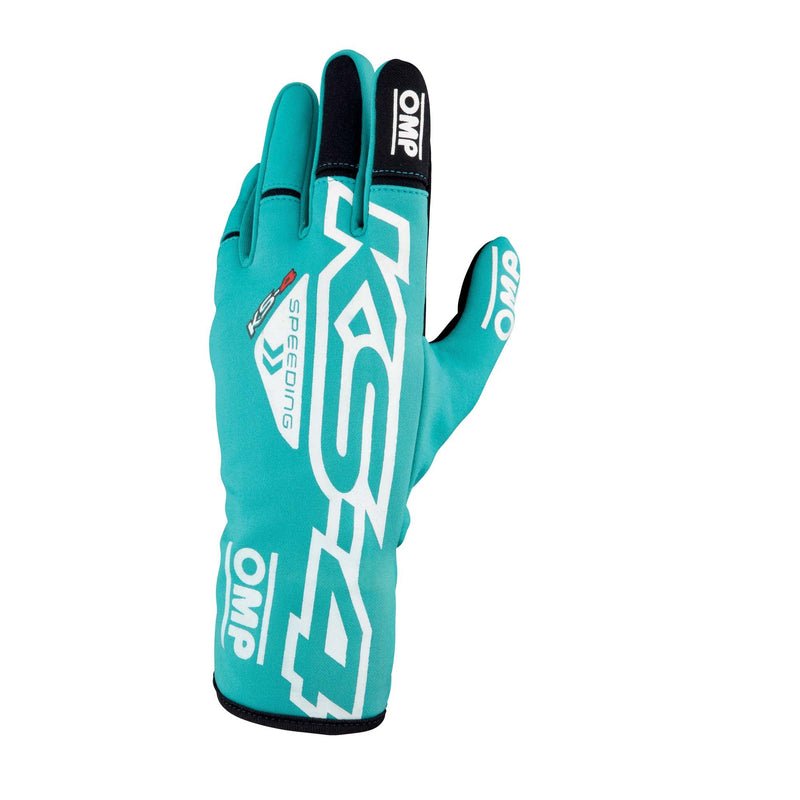 OMP KS - 4 Go - Kart Racing Gloves - Youth / Kids Sizes - FAST RACER