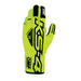 OMP KS-4 Go-Kart Racing Gloves MY2023 - Yellow / Black - Front - Fast Racer