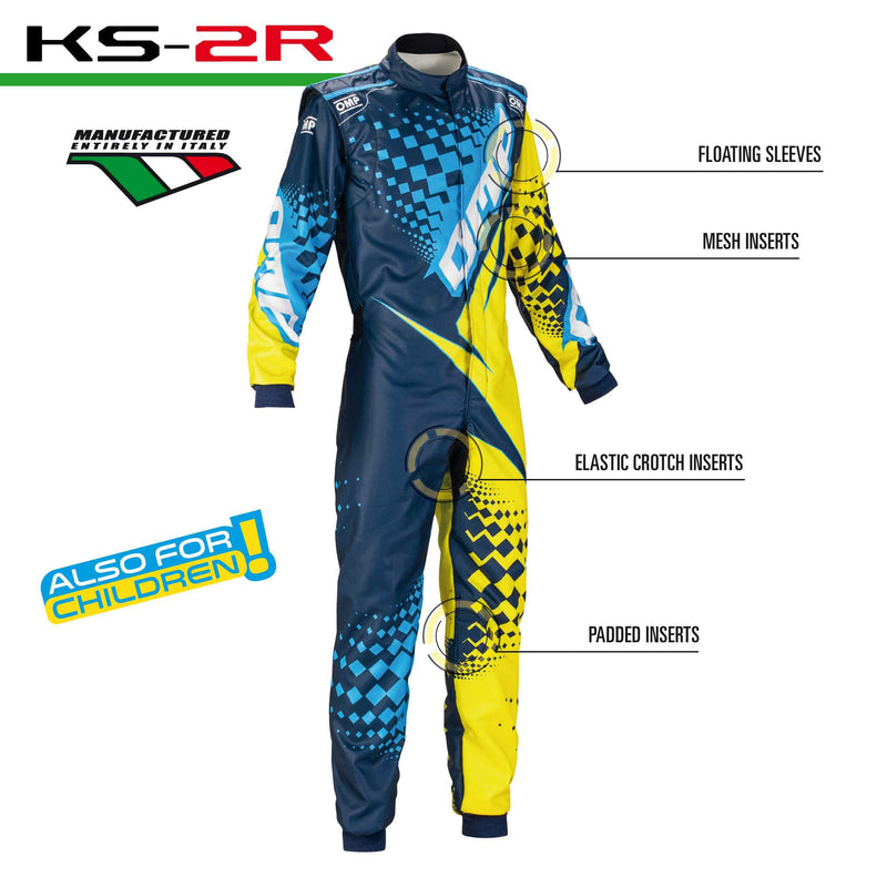 OMP KS - 2R Kart Suit - Final Sale - FAST RACER