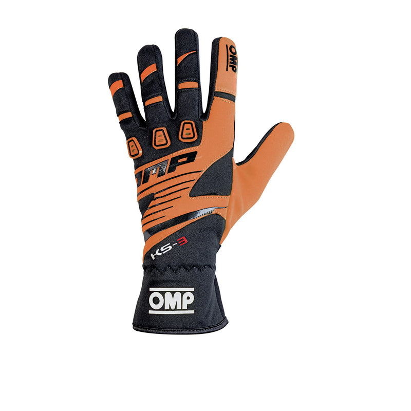 OMP KS-3 Gloves Orange/Black