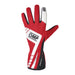 OMP | FIRST EVO Racing Gloves - Red Outside - FAST RACER