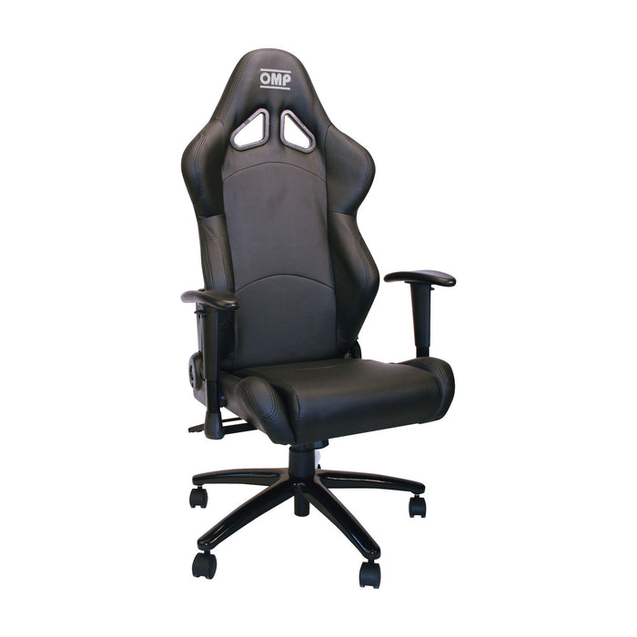 OMP Racing Style Wheeled Office Chair HA/777E - Black