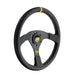 OMP Velocita 350 Racing Steering Wheel - Smooth Leather - Fast Racer