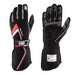 OMP Tecnica Race Gloves - Black/White/Red - Pair - Fast Racer