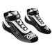 OMP KS-3 Karting Shoes MY2021, Kart Boots - Black / White - Fast Racer