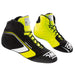 OMP Tecnica Racing Shoes - Pair - Black / Yellow / White - Fast Racer