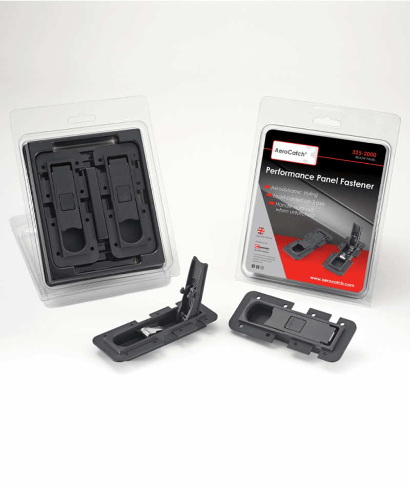 AeroCatch 325 - 2000 Locking Hood Pins - FAST RACER